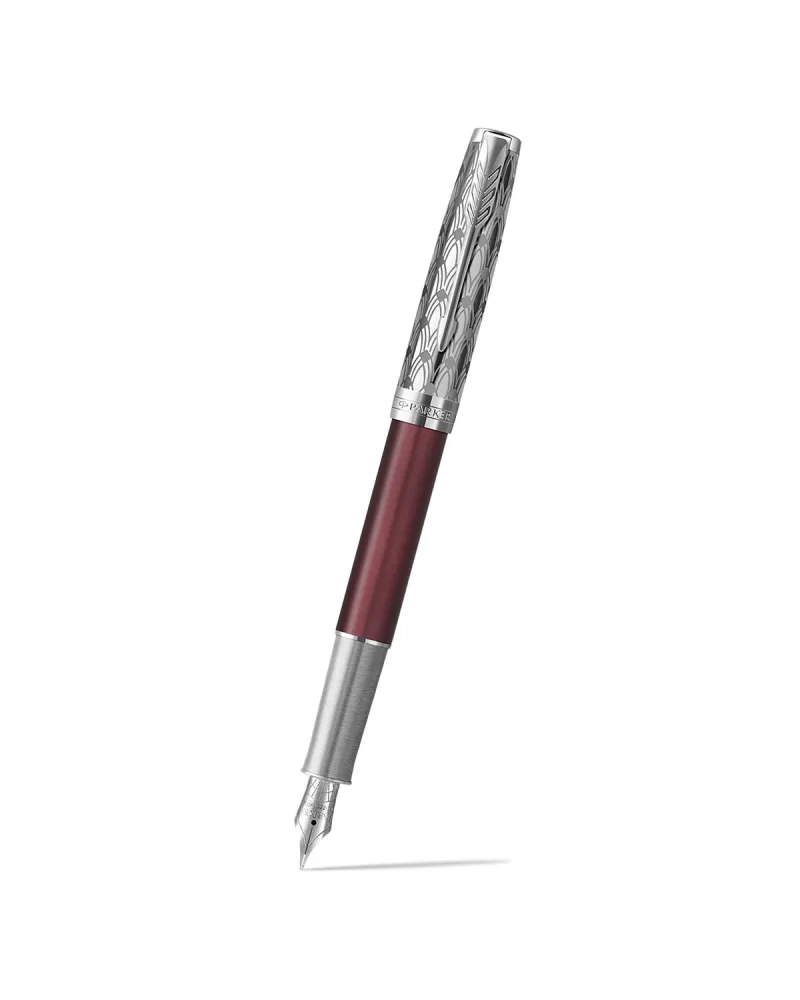 Pióro wieczne Parker Sonnet Metal Red CT 18k. (2119650) Pióro wieczne Parker Sonnet Metal Red CT 18k. (2119650)