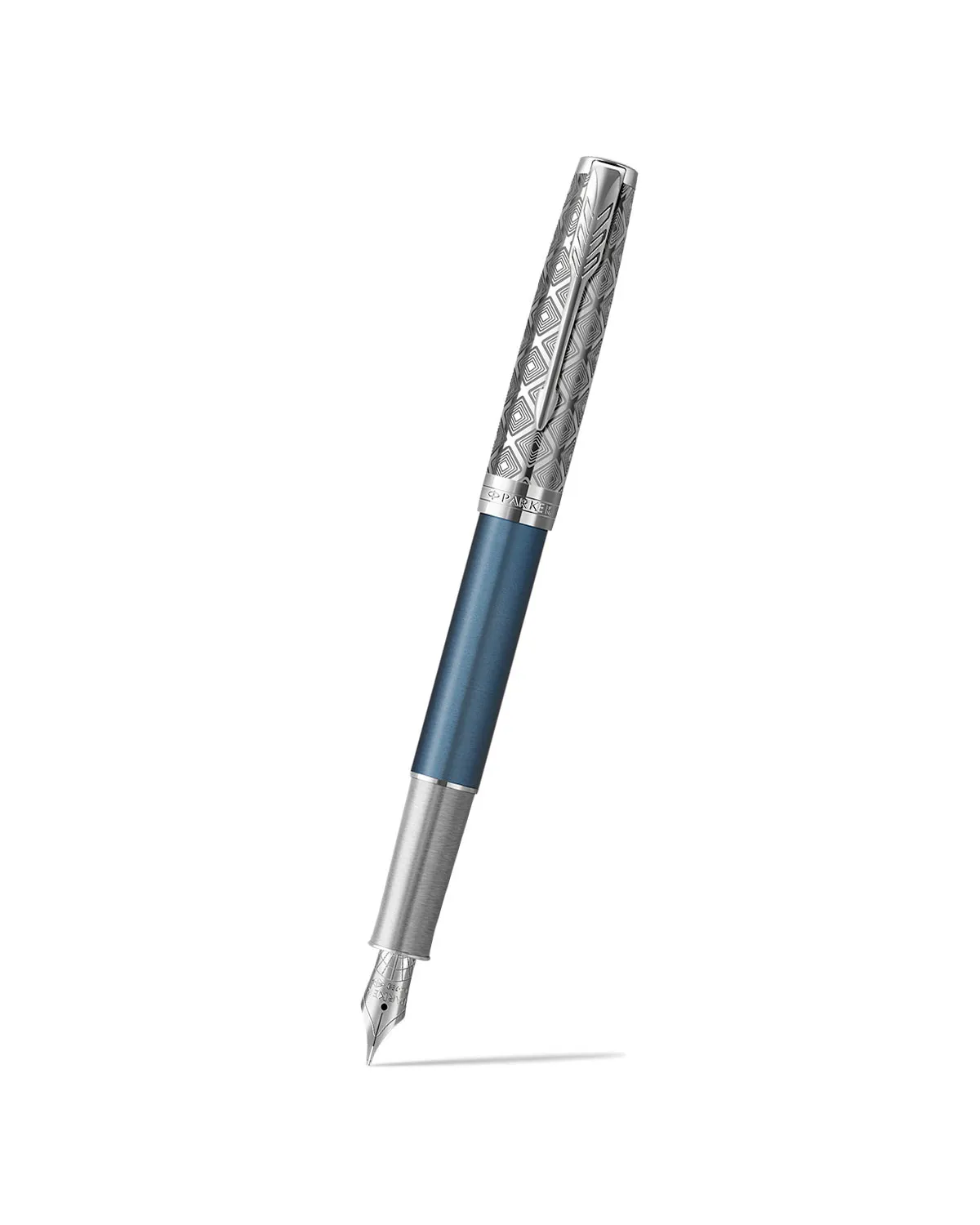 Pi&oacute;ro wieczne Parker Sonnet Metal Blue CT 18k. (2119743)