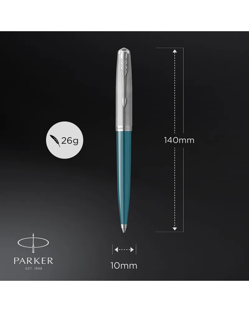 Długopis Parker 51 teal CT (2123508)