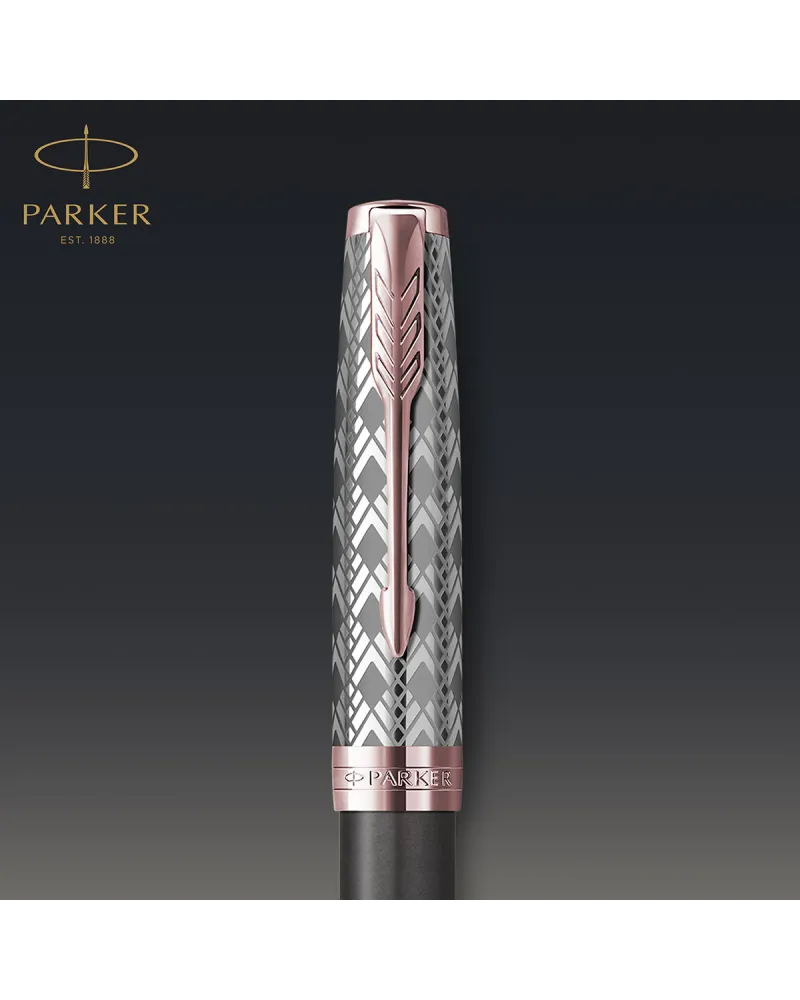 Pi&oacute;ro wieczne Parker Sonnet Metal & Grey PGT 18k. (2119788)