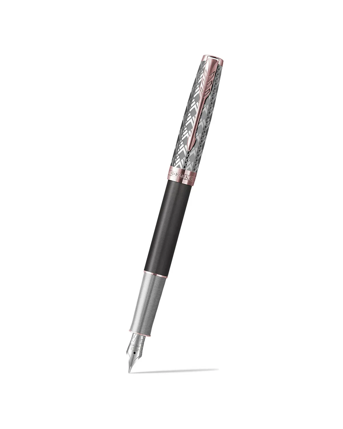 Pi&oacute;ro wieczne Parker Sonnet Metal & Grey PGT 18k. (2119788)