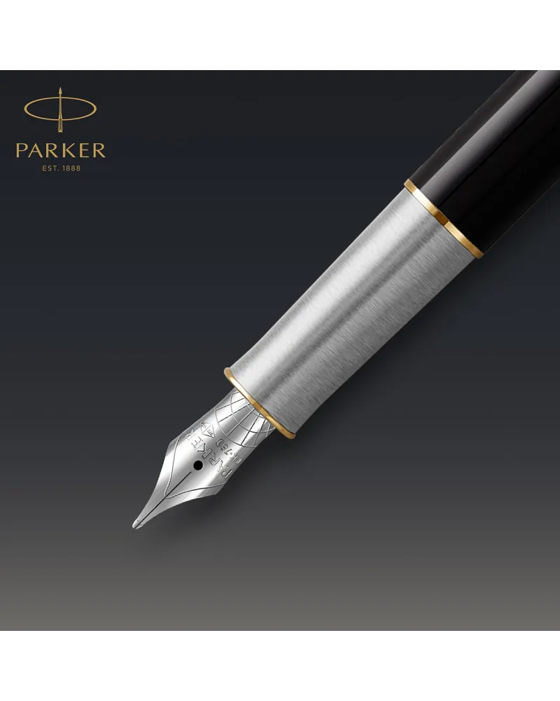 Pi&oacute;ro wieczne Parker Sonnet Metal & Black GT 18k. (2119784)