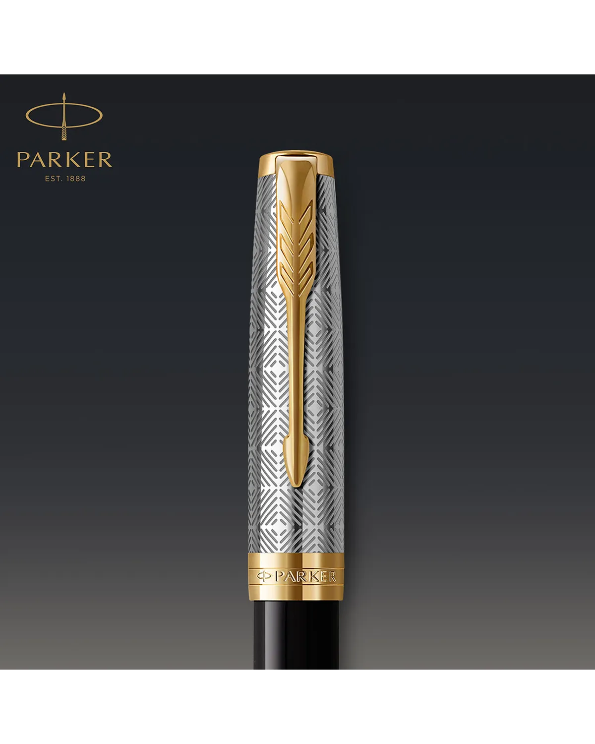 Pi&oacute;ro wieczne Parker Sonnet Metal & Black GT 18k. (2119784)