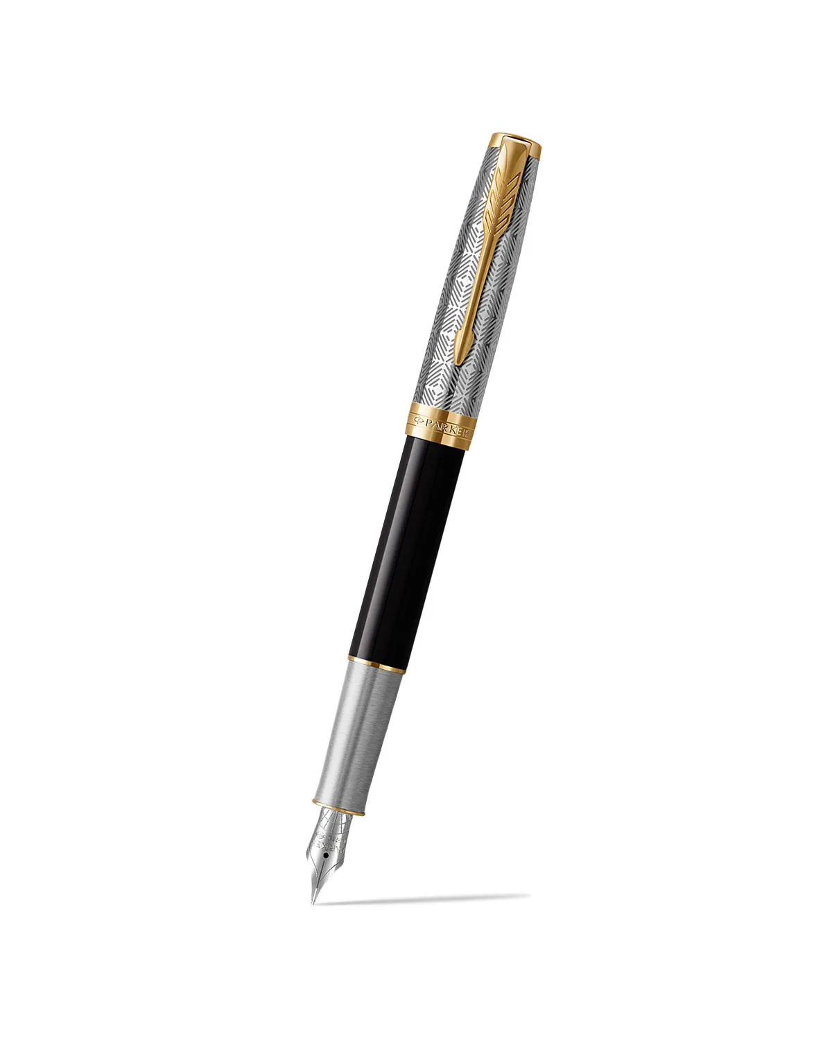 Pi&oacute;ro wieczne Parker Sonnet Metal & Black GT 18k. (2119784)