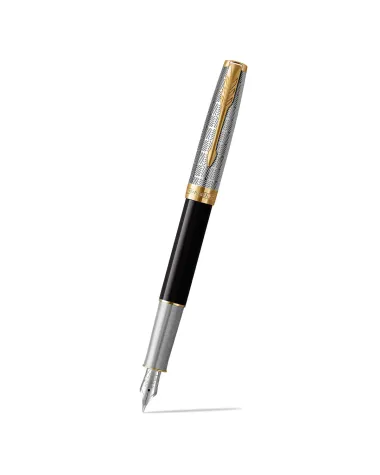 Pi&oacute;ro wieczne Parker Sonnet Metal & Black GT 18k. (2119784)