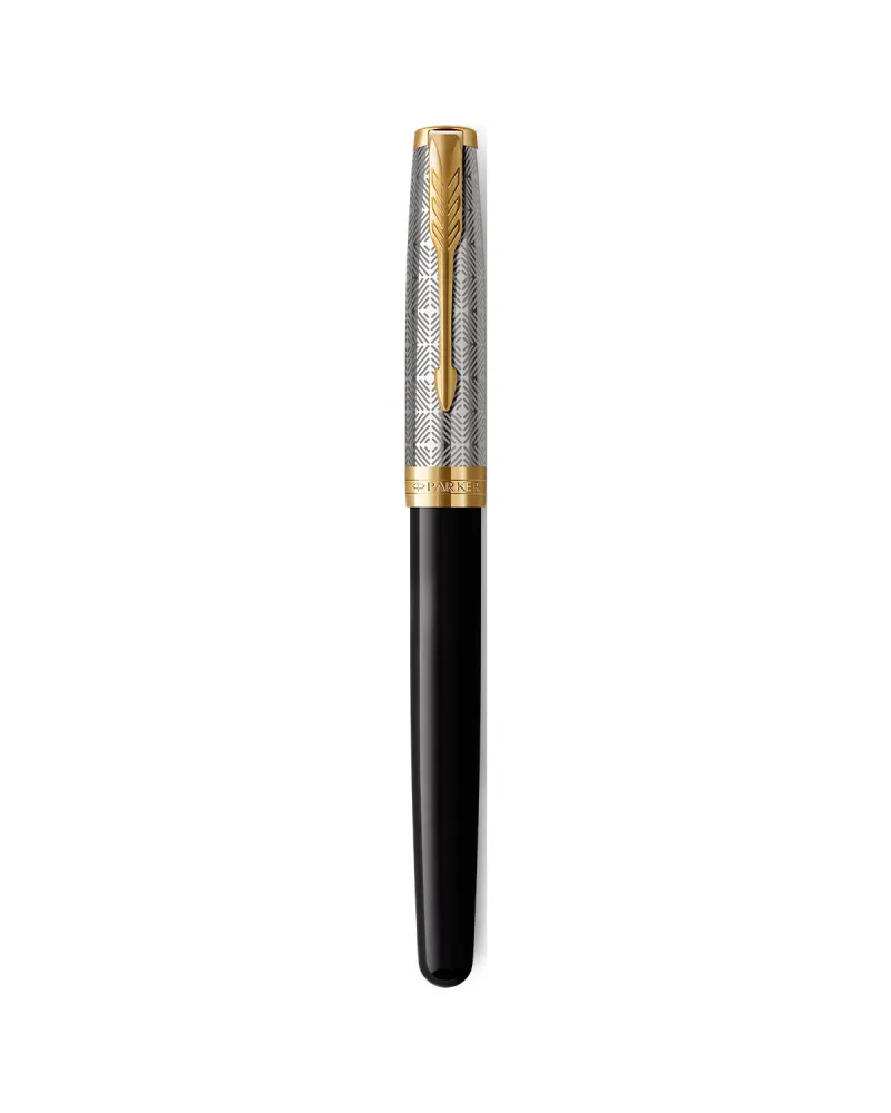 Pi&oacute;ro wieczne Parker Sonnet Metal & Black GT 18k. (2119784)