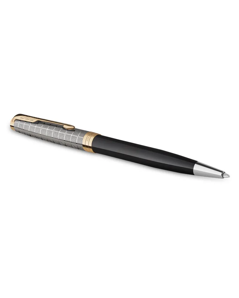 Długopis Parker Sonnet Metal & Black GT (2119787)