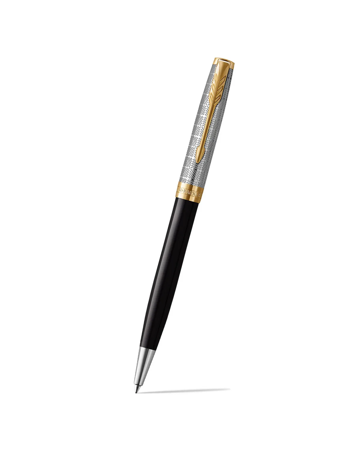 Długopis Parker Sonnet Metal & Black GT (2119787)