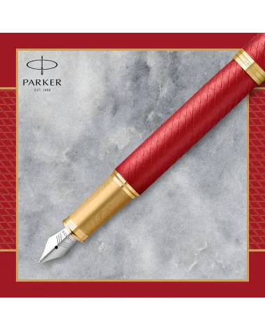 Pi&oacute;ro wieczne Parker IM Premium Czerwone GT (2143650)