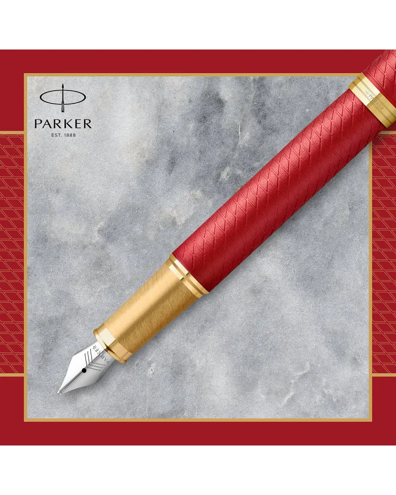 Pi&oacute;ro wieczne Parker IM Premium Czerwone GT (2143650)