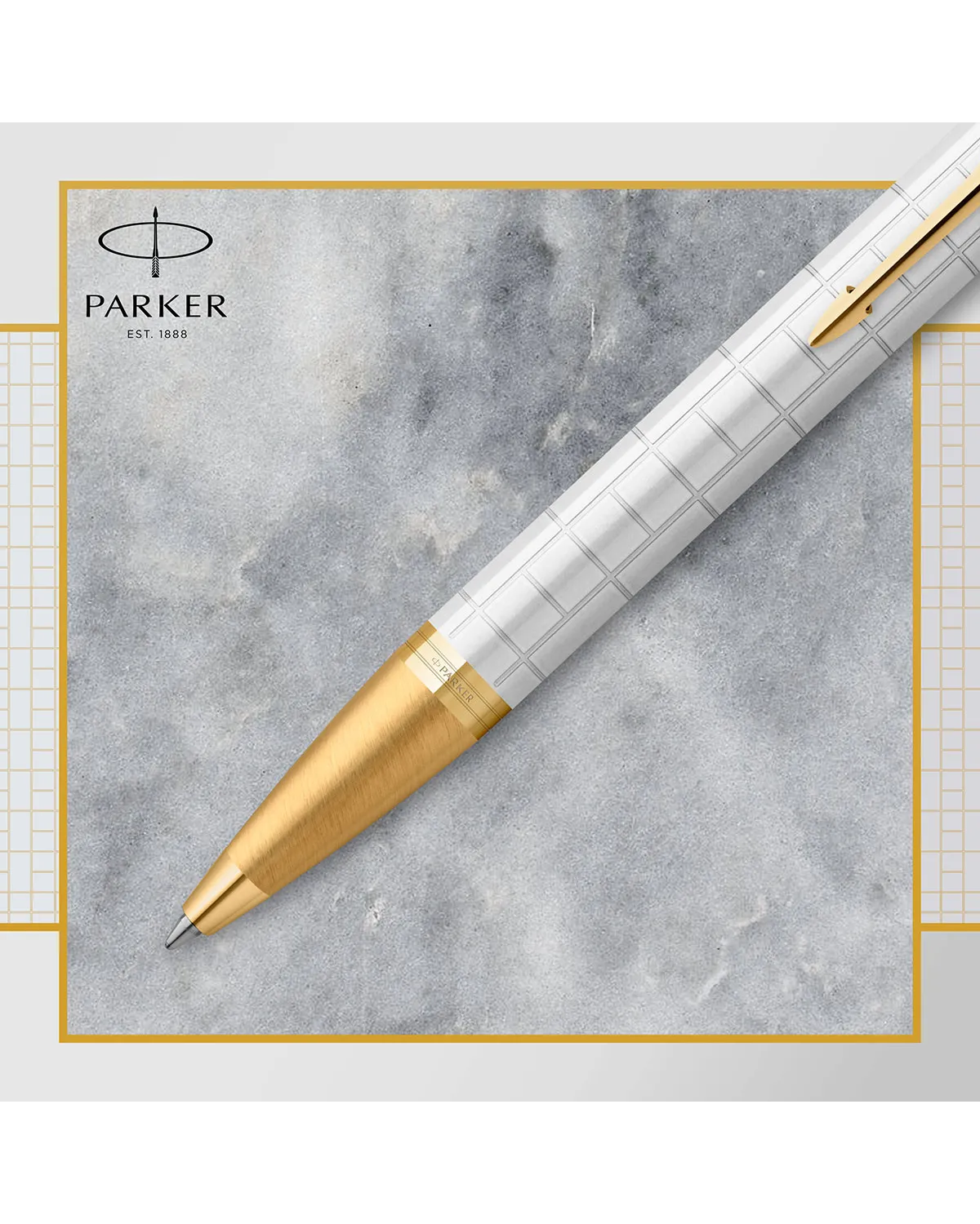 Długopis Parker IM Premium Perłowy GT (2143643)