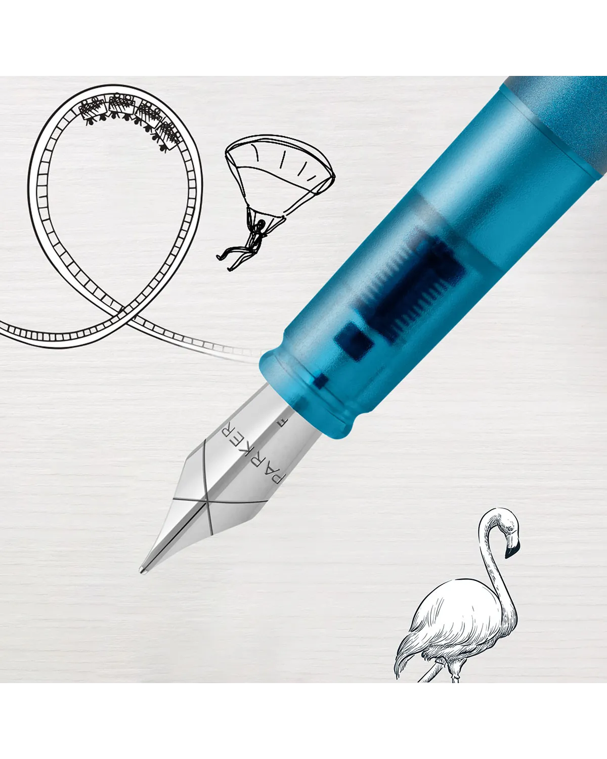 Pióro wieczne Parker Vector XL Teal CT (2159761) Pióro wieczne Parker Vector XL Teal CT (2159761)