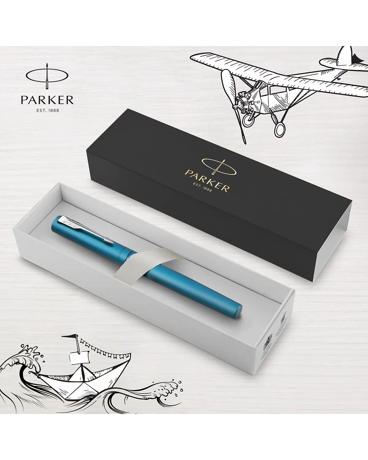 Pi&oacute;ro kulkowe Parker Vector XL Teal CT (2159776)