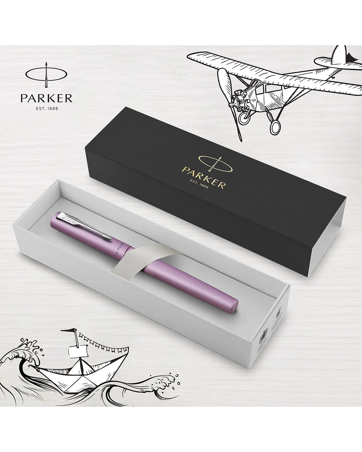 Pi&oacute;ro kulkowe Parker Vector XL Liliowe CT (2159778)