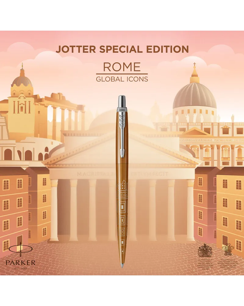 Długopis Parker Jotter Global Icons - ROME (2198197) Długopis Parker Jotter Global Icons - ROME (2198197)