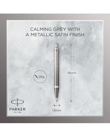 Długopis Parker IM Rituals Turquoise Grey (2203898)