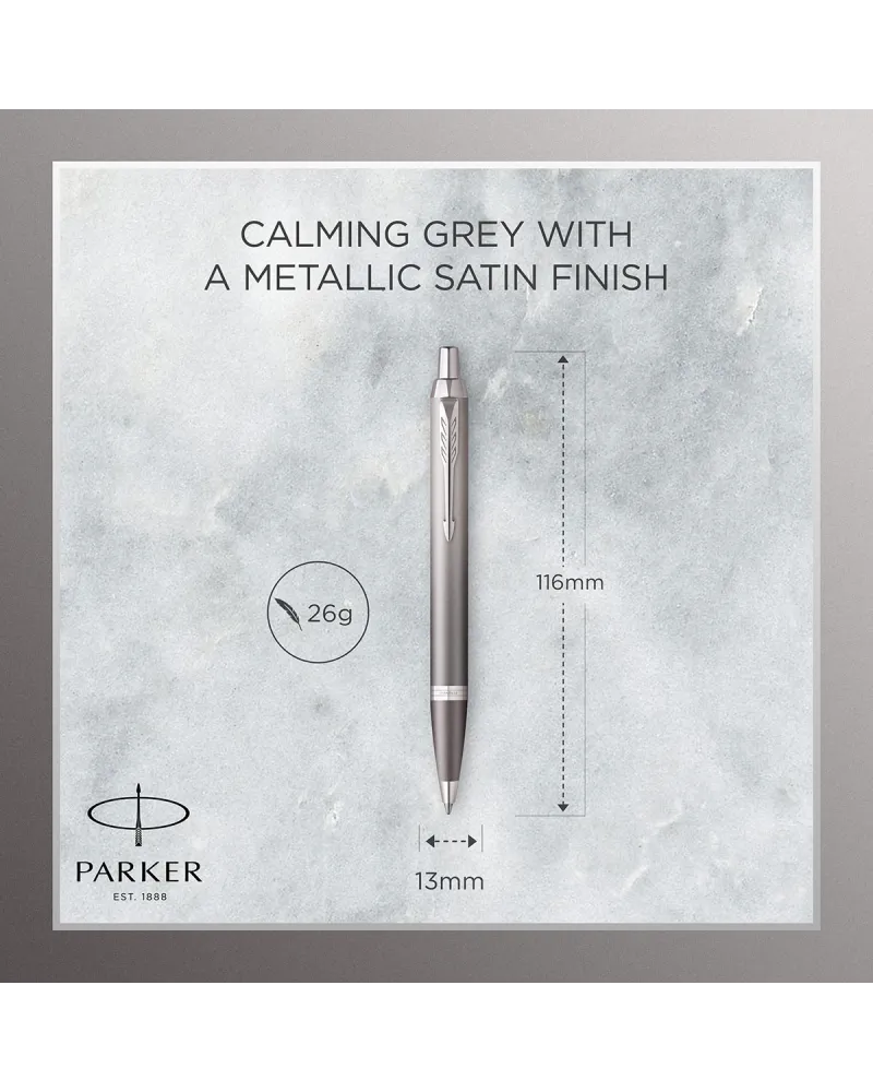 Długopis Parker IM Rituals Turquoise Grey (2203898)