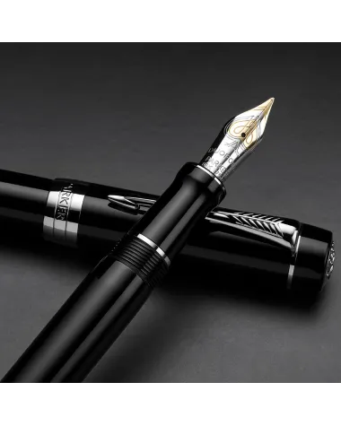 Pióro wieczne Parker Duofold Black CT (1931366) Pióro wieczne Parker Duofold Black CT (1931366)