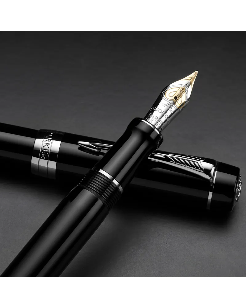 Pióro wieczne Parker Duofold Black CT (1931366) Pióro wieczne Parker Duofold Black CT (1931366)