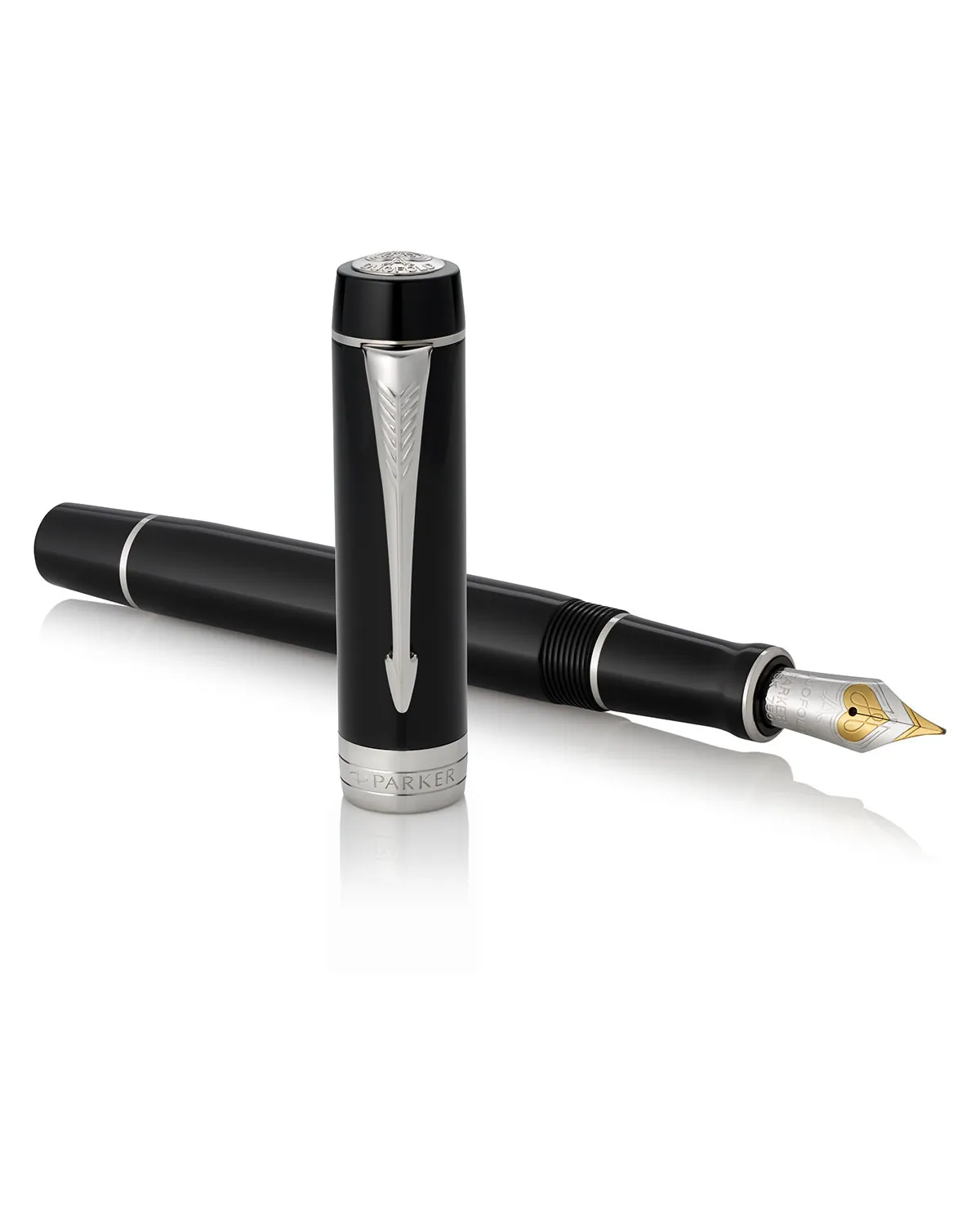 Pióro wieczne Parker Duofold Black CT (1931366) Pióro wieczne Parker Duofold Black CT (1931366)