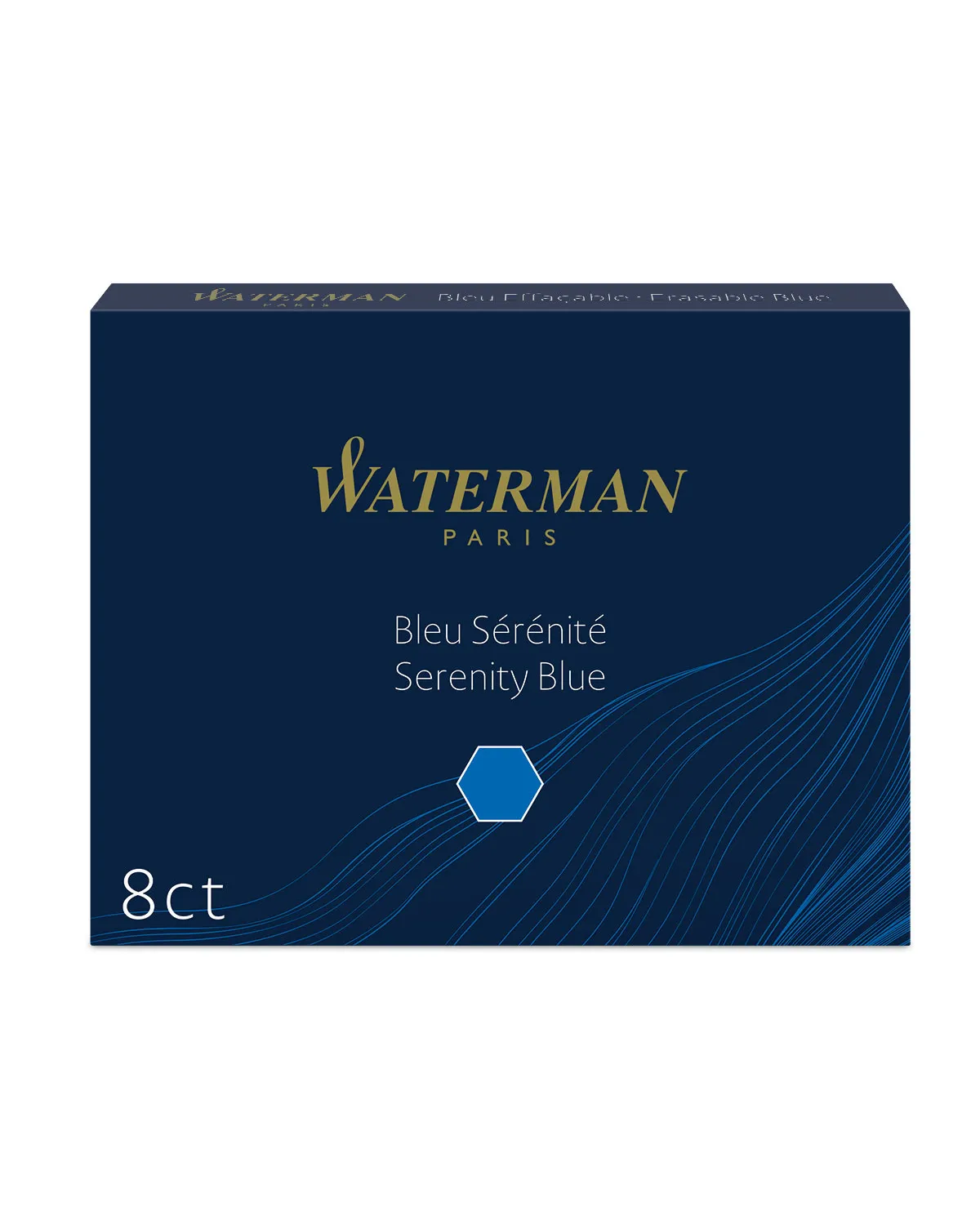 Naboje Do Pi&oacute;ra Wiecznego Waterman niebieskie (S0110860)