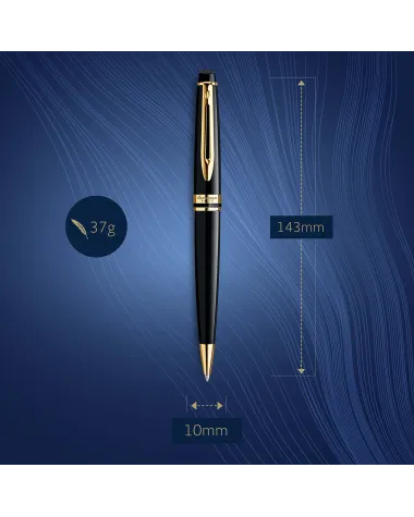 Długopis Waterman Expert czarny GT (S0951700)