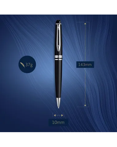 Długopis Waterman Expert czarny matowy CT (S0951900)