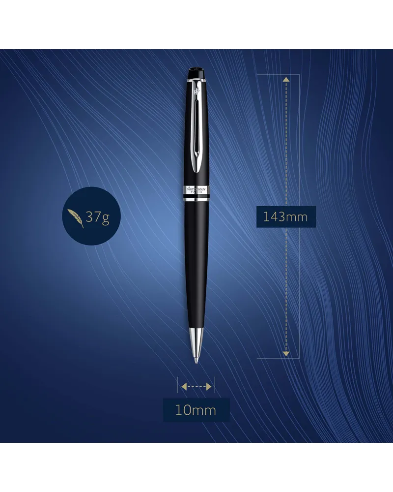 Długopis Waterman Expert czarny matowy CT (S0951900)