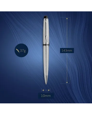 Długopis Waterman Expert stalowy CT (S0952100)