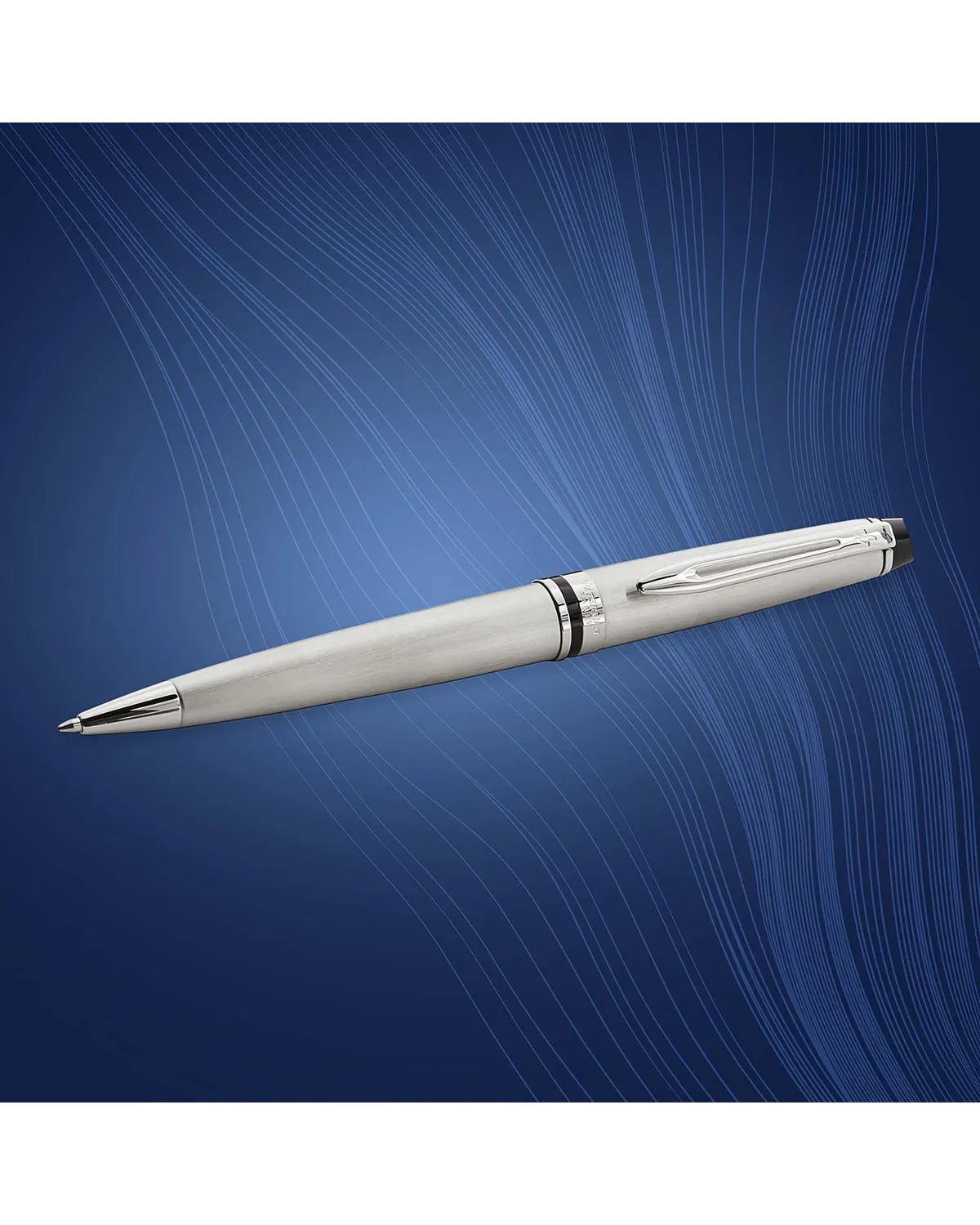 Długopis Waterman Expert stalowy CT (S0952100)