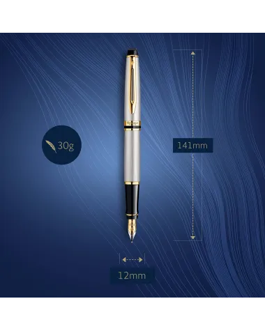 Pióro wieczne Waterman Expert stalowe GT (S0951940) Pióro wieczne Waterman Expert stalowe GT (S0951940)