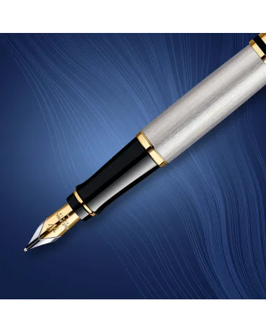 Pióro wieczne Waterman Expert stalowe GT (S0951940) Pióro wieczne Waterman Expert stalowe GT (S0951940)