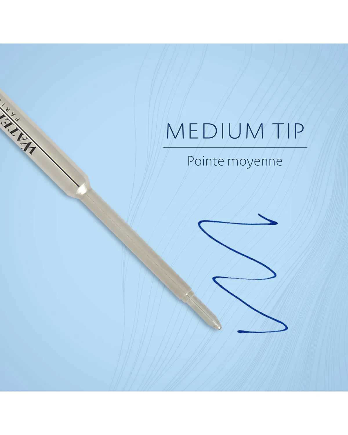 Wkład do długopisu Waterman Niebieski "M" (S0944490)