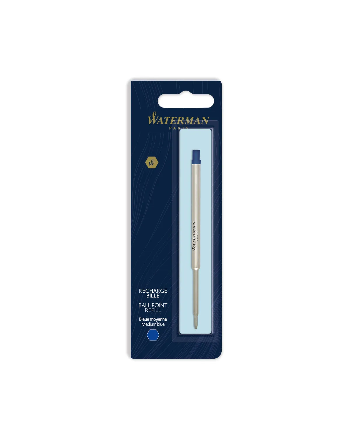 Wkład do długopisu Waterman Niebieski "M" (S0944490)