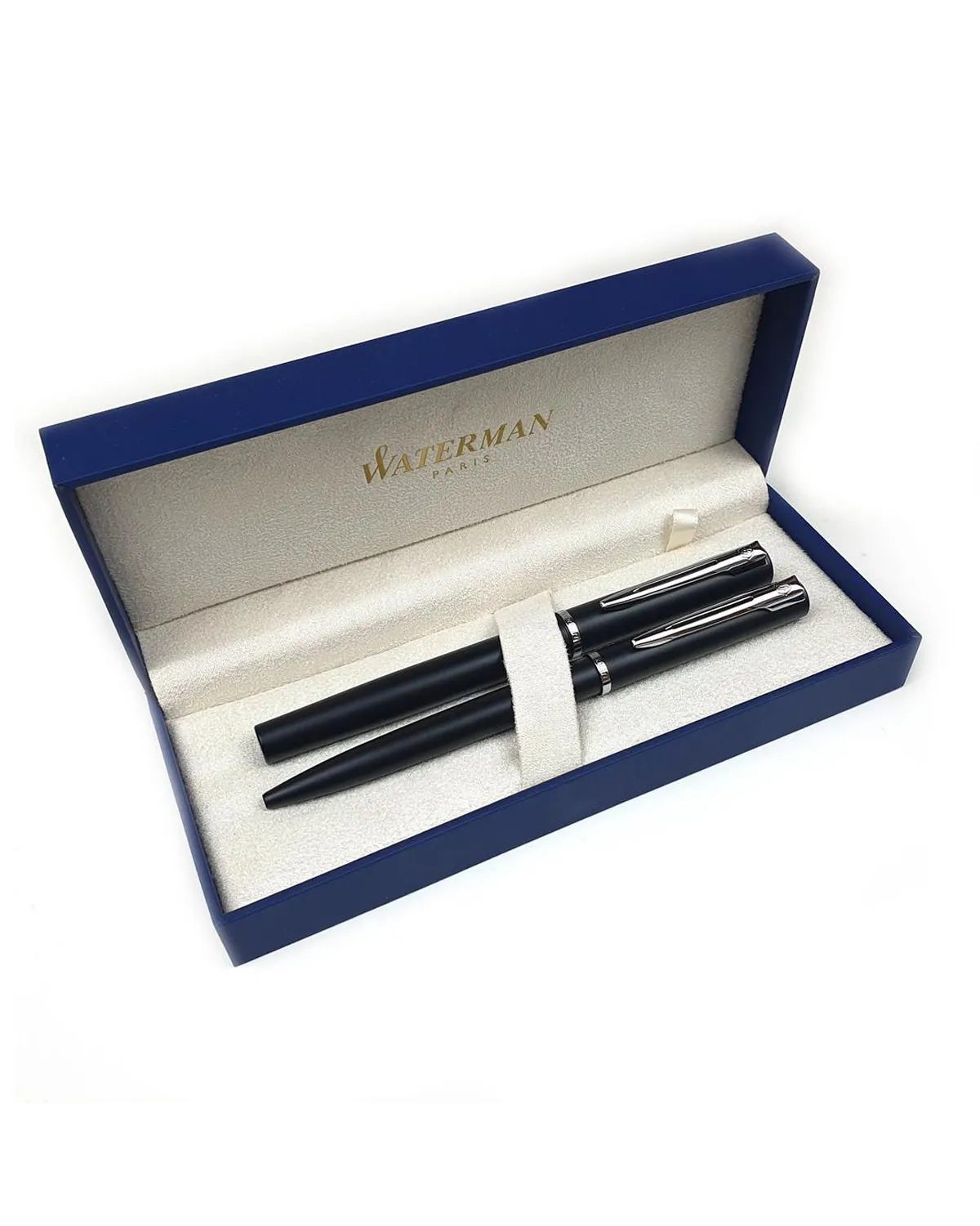Zestaw Długopis + pióro Waterman Graduate czarne CT (DUOALLURE1) Zestaw Długopis + pióro Waterman Graduate czarne CT (DUOALLURE1)