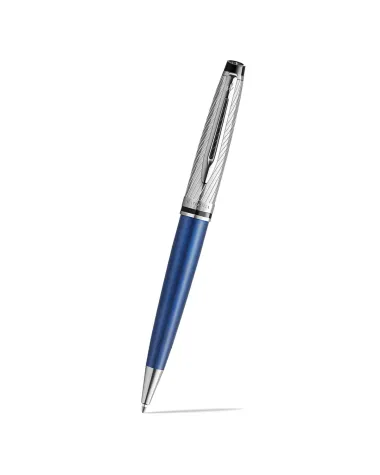 Długopis Waterman Expert Deluxe Metalic Niebieski (2187683)