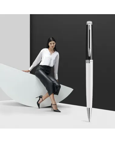 Długopis Waterman Hemisphere Color-Black White CT (2202846)