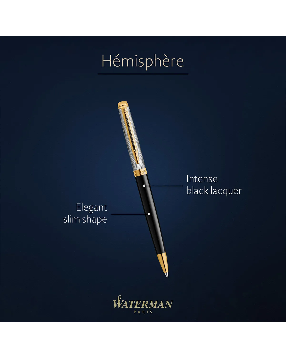 Długopis Waterman Hemisphere Reflets De Paris GT (2200839)