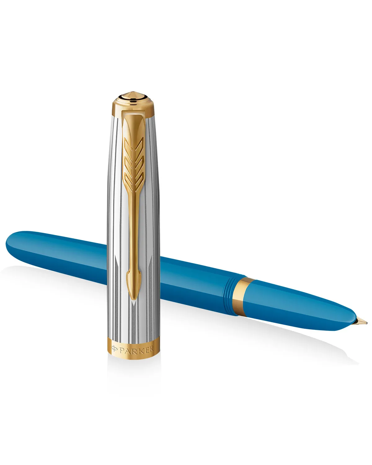 Pi&oacute;ro wieczne Parker 51 Premium Turquoise GT (2169078)