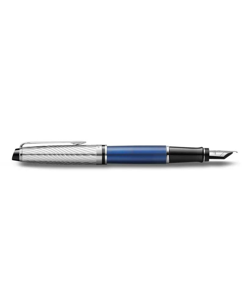 Pi&oacute;ro wieczne Waterman Expert Deluxe Metalic Niebieski (2187650)