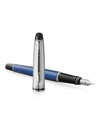 Pi&oacute;ro wieczne Waterman Expert Deluxe Metalic Niebieski (2187650)
