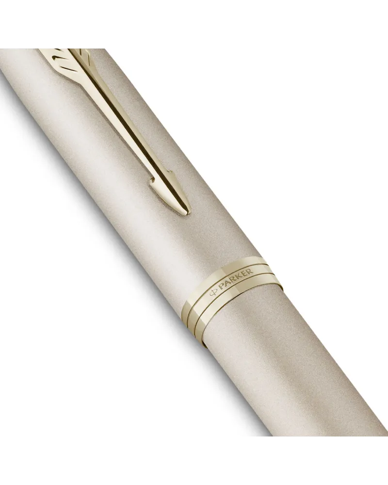 Zestaw Pi&oacute;ro wieczne Parker IM Champagne + Zegarek Paul Lorens (2172953/4)