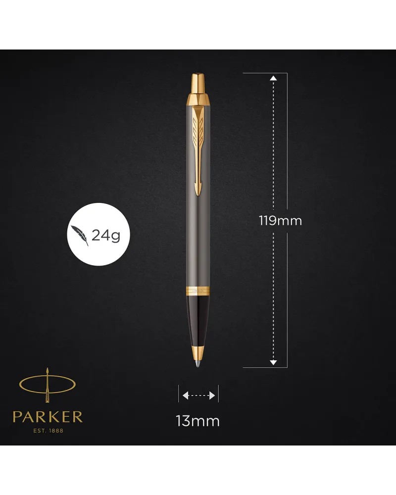 Długopis Parker IM Grey GT (2214613)