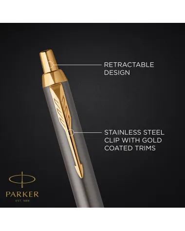 Długopis Parker IM Grey GT (2214613)