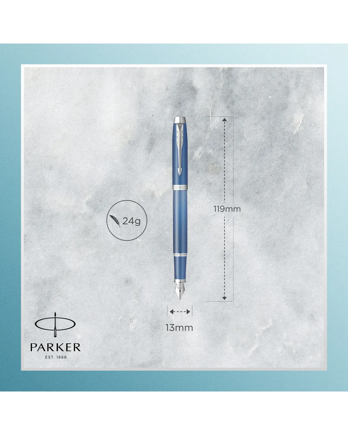 Pióro wieczne Parker IM Rituals Blue (2203904) Pióro wieczne Parker IM Rituals Blue (2203904)