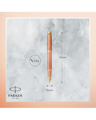 Pi&oacute;ro wieczne Parker IM Rituals Turquoise Orange (2203900)