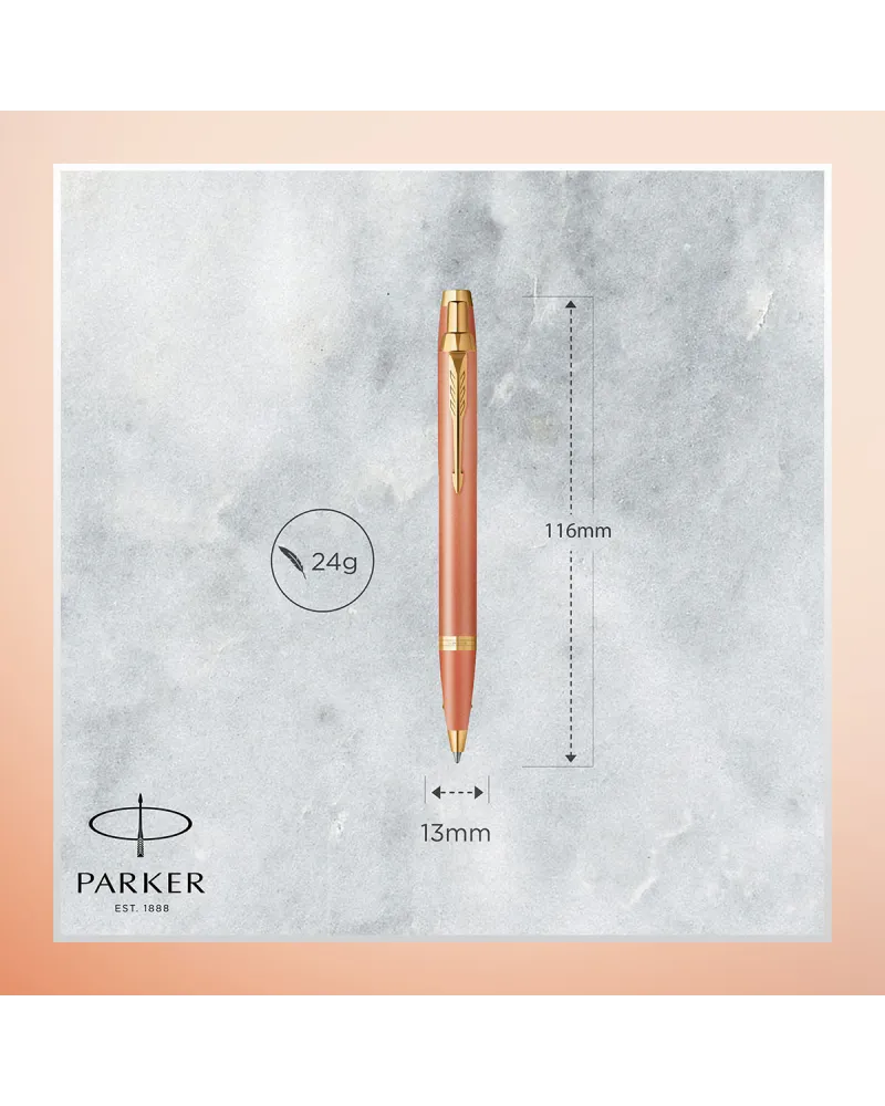 Długopis Parker IM Rituals Turquoise Orange GT (2203902)
