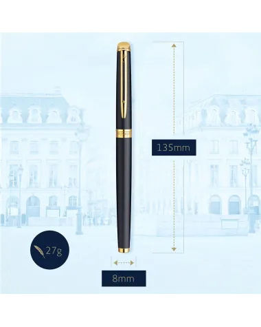 Długopis Waterman Hemisphere czarny matowy GT (S0920770)