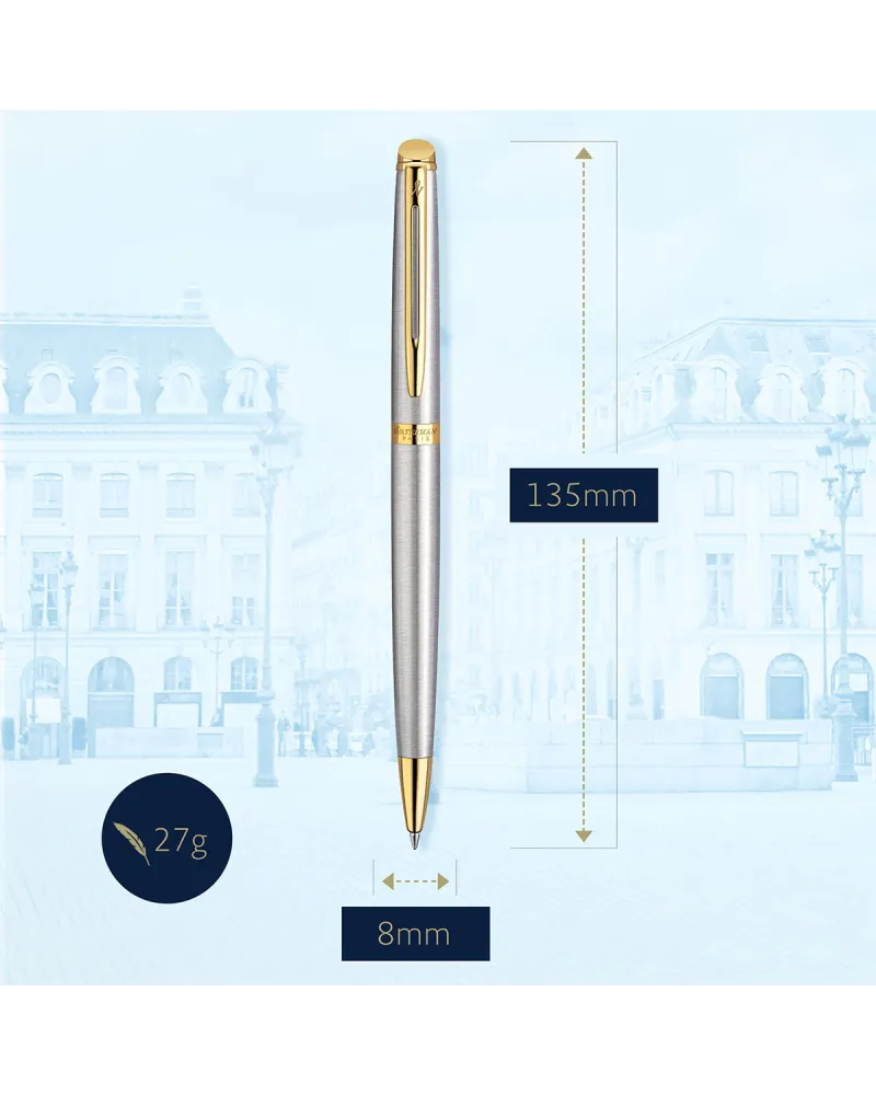 Długopis Waterman Hemisphere stalowy GT (S0920370)