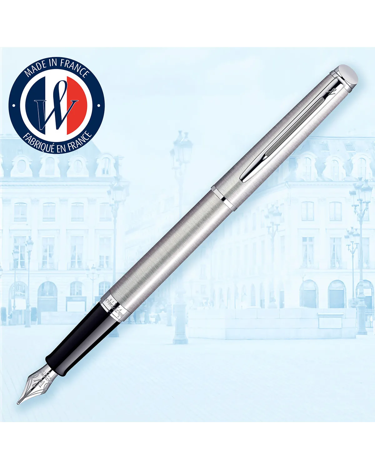 Pióro wieczne Waterman Hemisphere stalowe CT (S0920410) Pióro wieczne Waterman Hemisphere stalowe CT (S0920410)